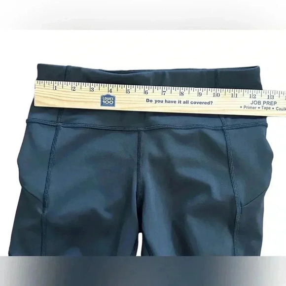 Athleta Mesh Contender Capri Black Size XS Yoga Activewear - Picture 6 of 8